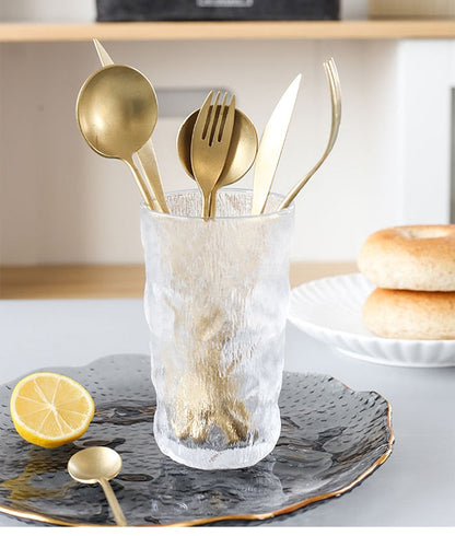 Stein Gold Finish Stainless Steel Flatware