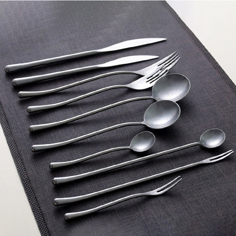 Stein Vintage Finish Stainless Steel Flatware