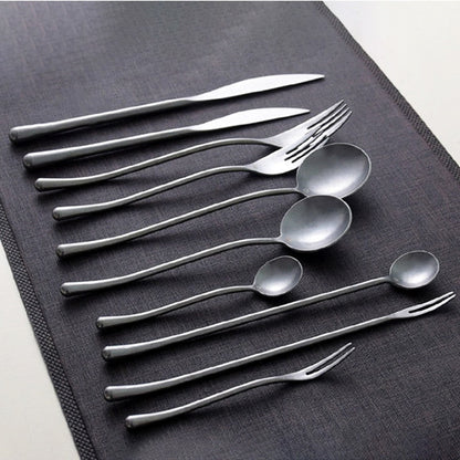 Stein Vintage Finish Stainless Steel Flatware
