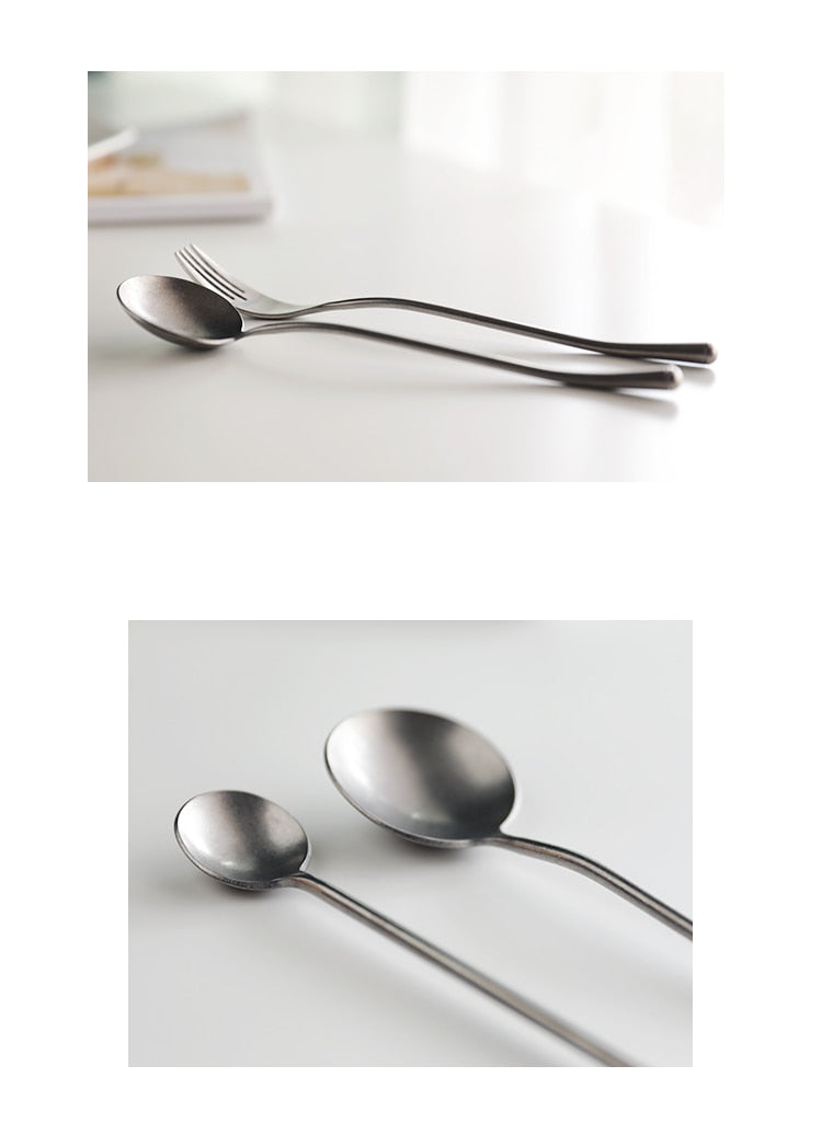 Stein Vintage Finish Stainless Steel Flatware