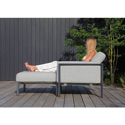 Chaise longue SunWeave Reef (coussins inclus)