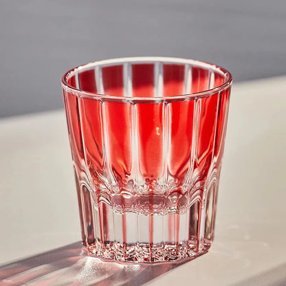 Sunburst Crystal Whiskey Glass