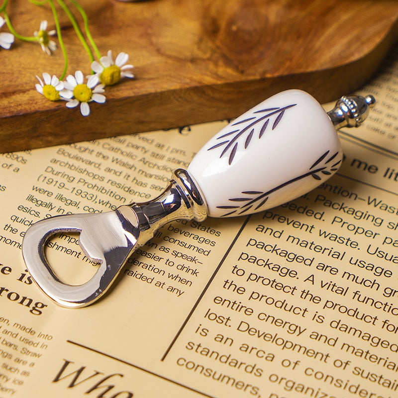 Tango Carved Wood Bottle Opener