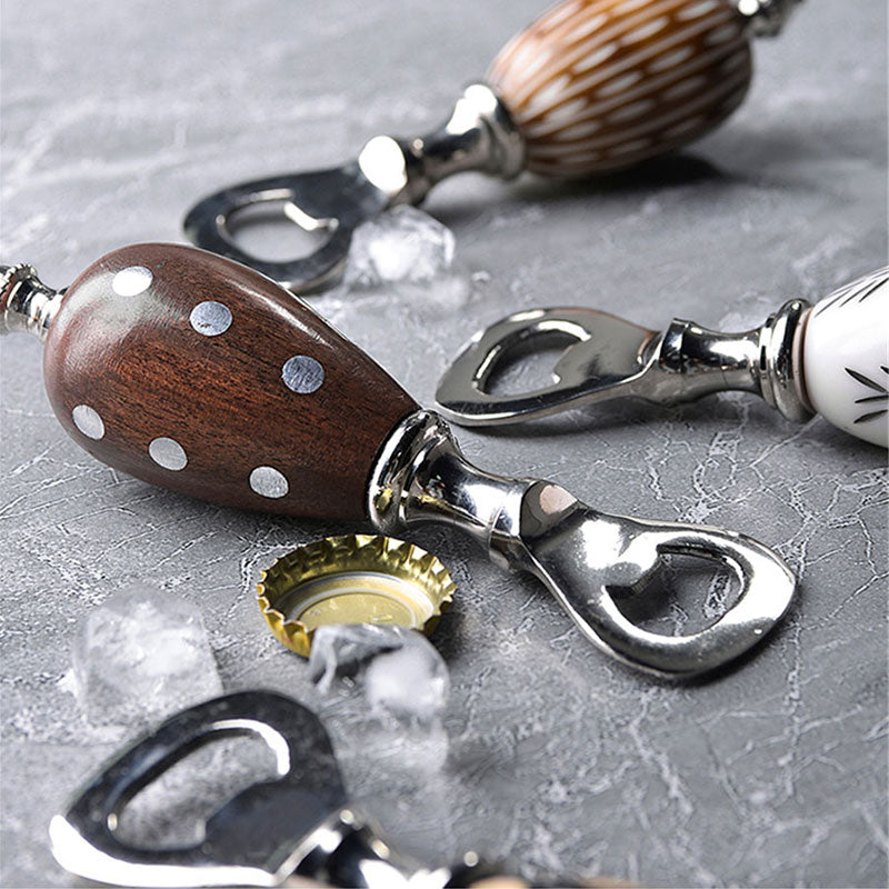 Tango Carved Wood Bottle Opener
