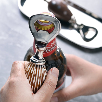Tango Carved Wood Bottle Opener