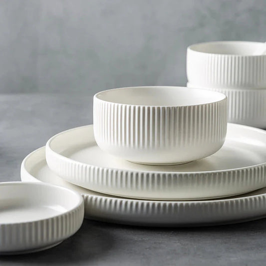 Tim Matte Glazed Ceramic Dinnerware