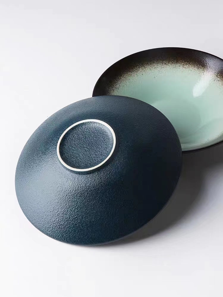 Tropical Lagoon Ceramic Porcelain Bowl