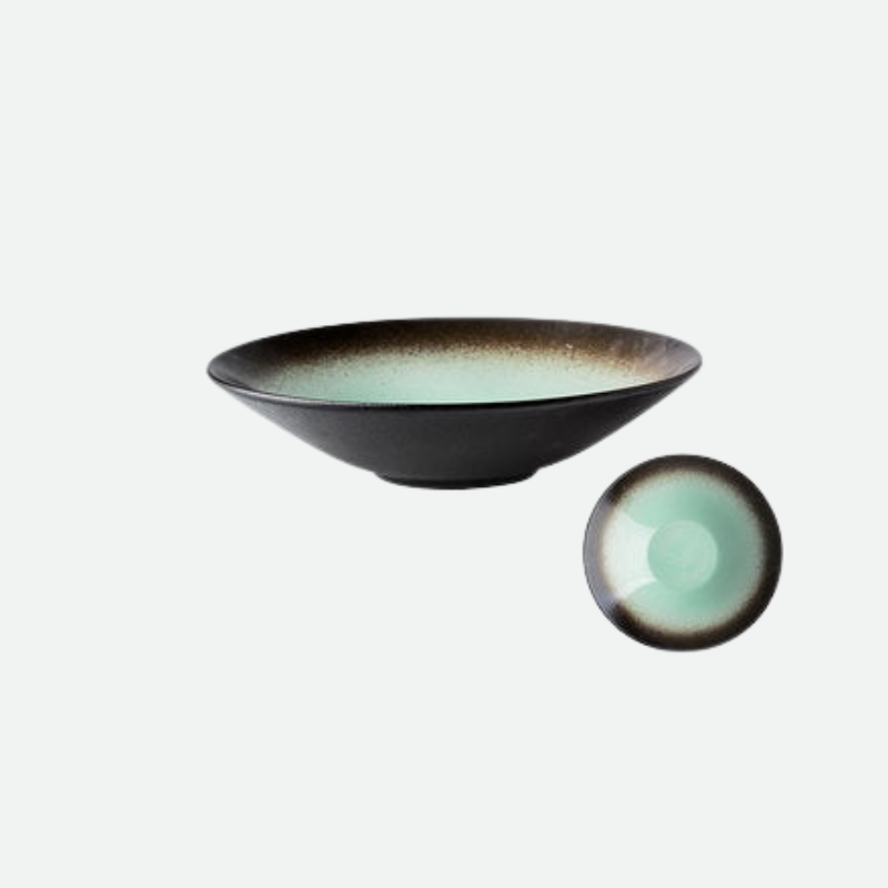 Tropical Lagoon Ceramic Porcelain Bowl