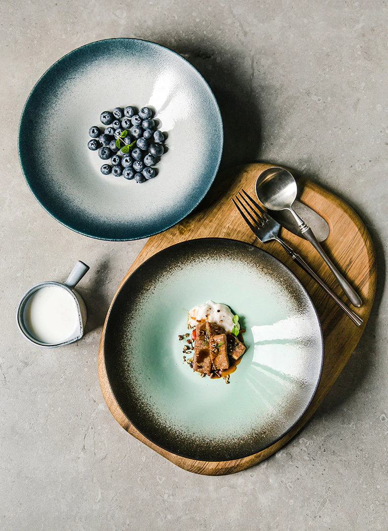 Tropical Lagoon Ceramic Porcelain Bowl