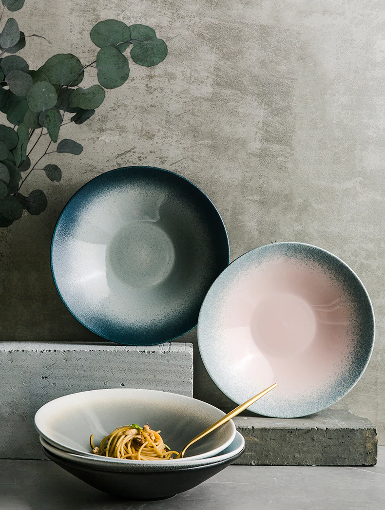 Tropical Lagoon Ceramic Porcelain Bowl