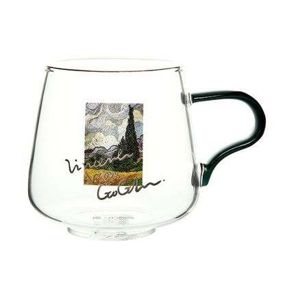 Van Gogh Doodle Mug