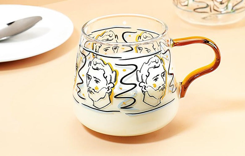 Van Gogh Doodle Mug