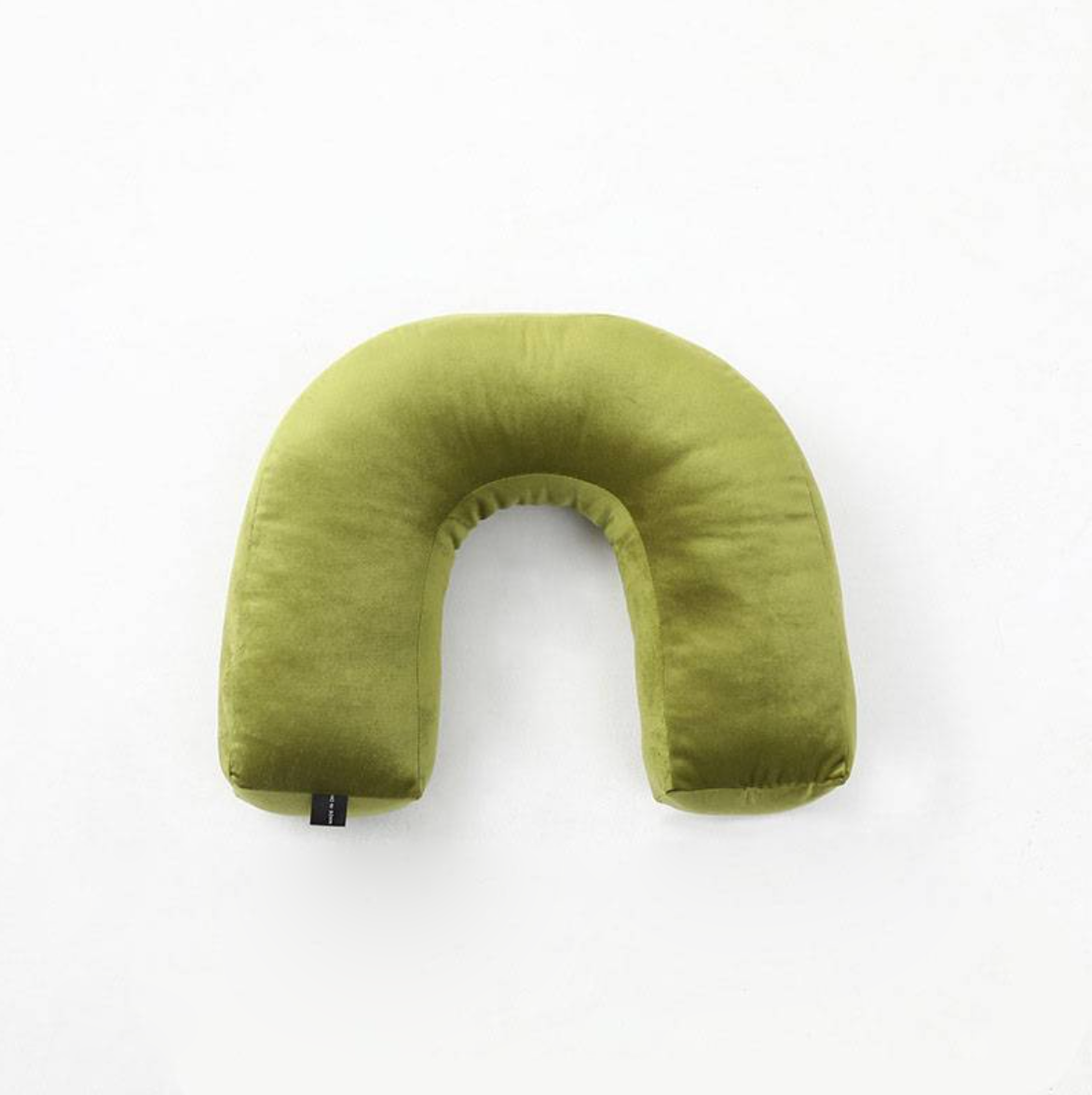 Velvety Retro Shapes Pillow