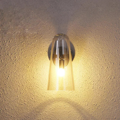 Verdant Glow Glass Wall Sconce
