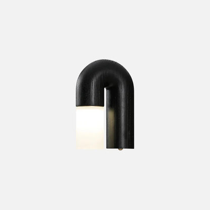 Vintage Ash Wood Wall Lamp