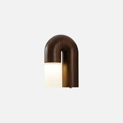 Vintage Ash Wood Wall Lamp