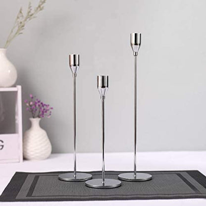 Vintage Colored Metal Candle Holder