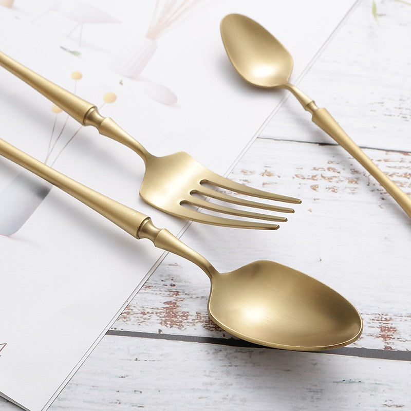 Vintage Dutchess Stainless Steel Flatware Set