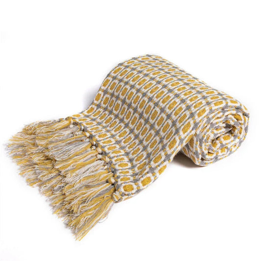 Vintage Summer Knit Throw