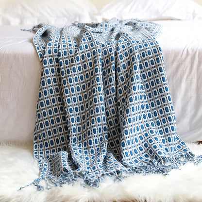 Vintage Summer Knit Throw