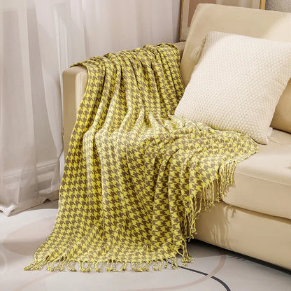 Vintage Summer Knit Throw