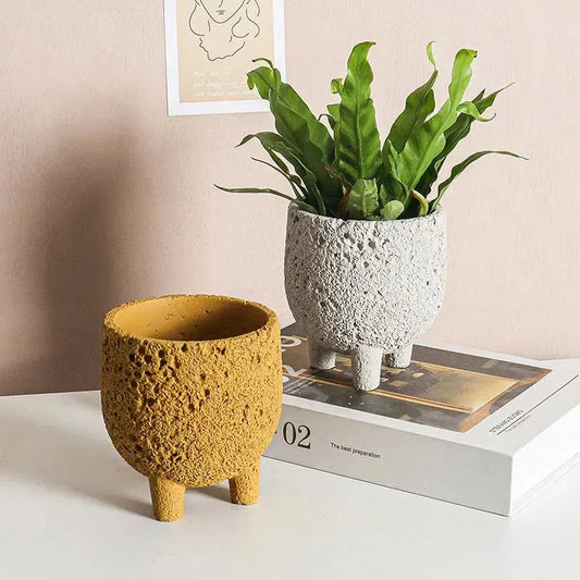 Volcano Rock Planter