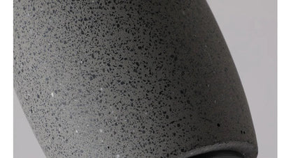 Sculpted Stone Pendant Light