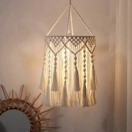 Wall Hanging Tapestry Lamp