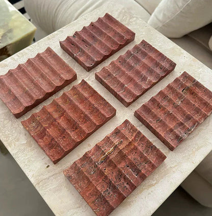 Wave Marble Soap Dish