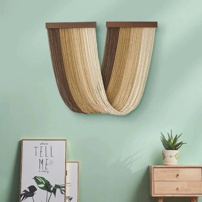 Woven Cascade Wall Hanging