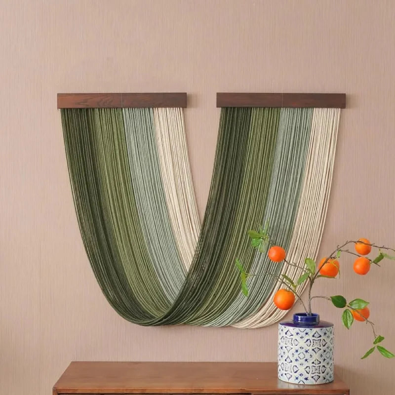 Woven Cascade Wall Hanging