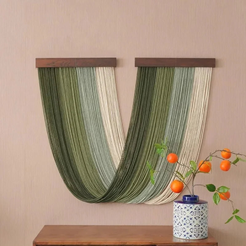 Woven Cascade Wall Hanging