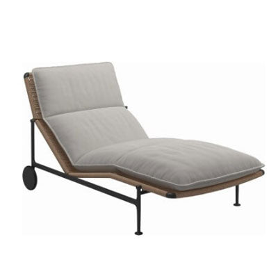 Chaise longue Gloster Zenith (coussins inclus)