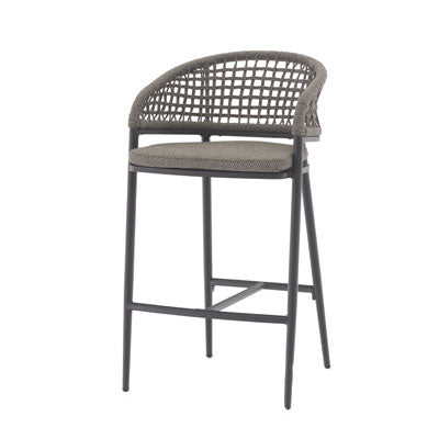 Chaise de bar SunWeave Jack Rope (coussin inclus)