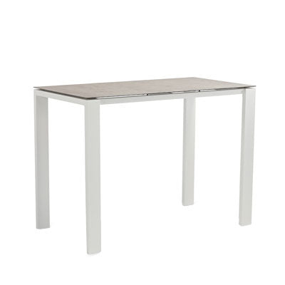 Table de bar en polystyrène SunWeave (plateau en pierre frittée)