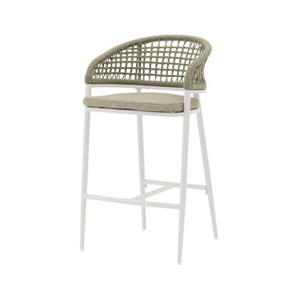 Chaise de bar SunWeave Jack Rope (coussin inclus)