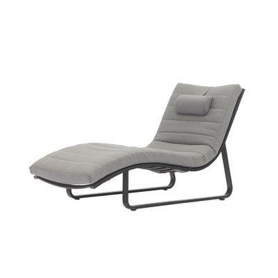 Chaise longue SunWeave Flow (coussins inclus)
